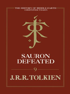 cover image of Sauron Defeated